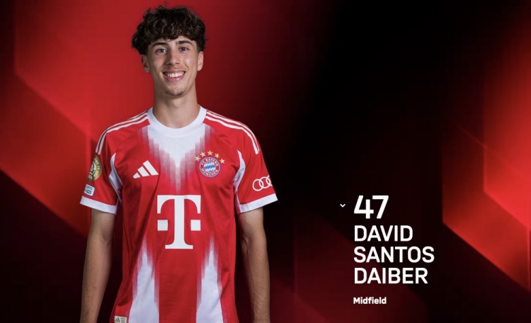 开云权威入口-记者：19岁中场戴伯尔接近与拜仁续约，球员今夏可能被外租